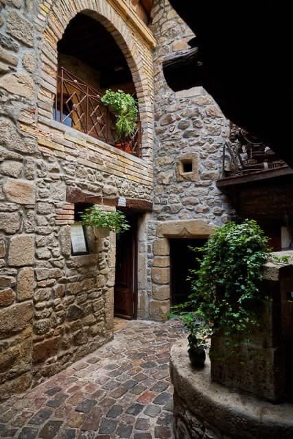 Arrivée par le patio