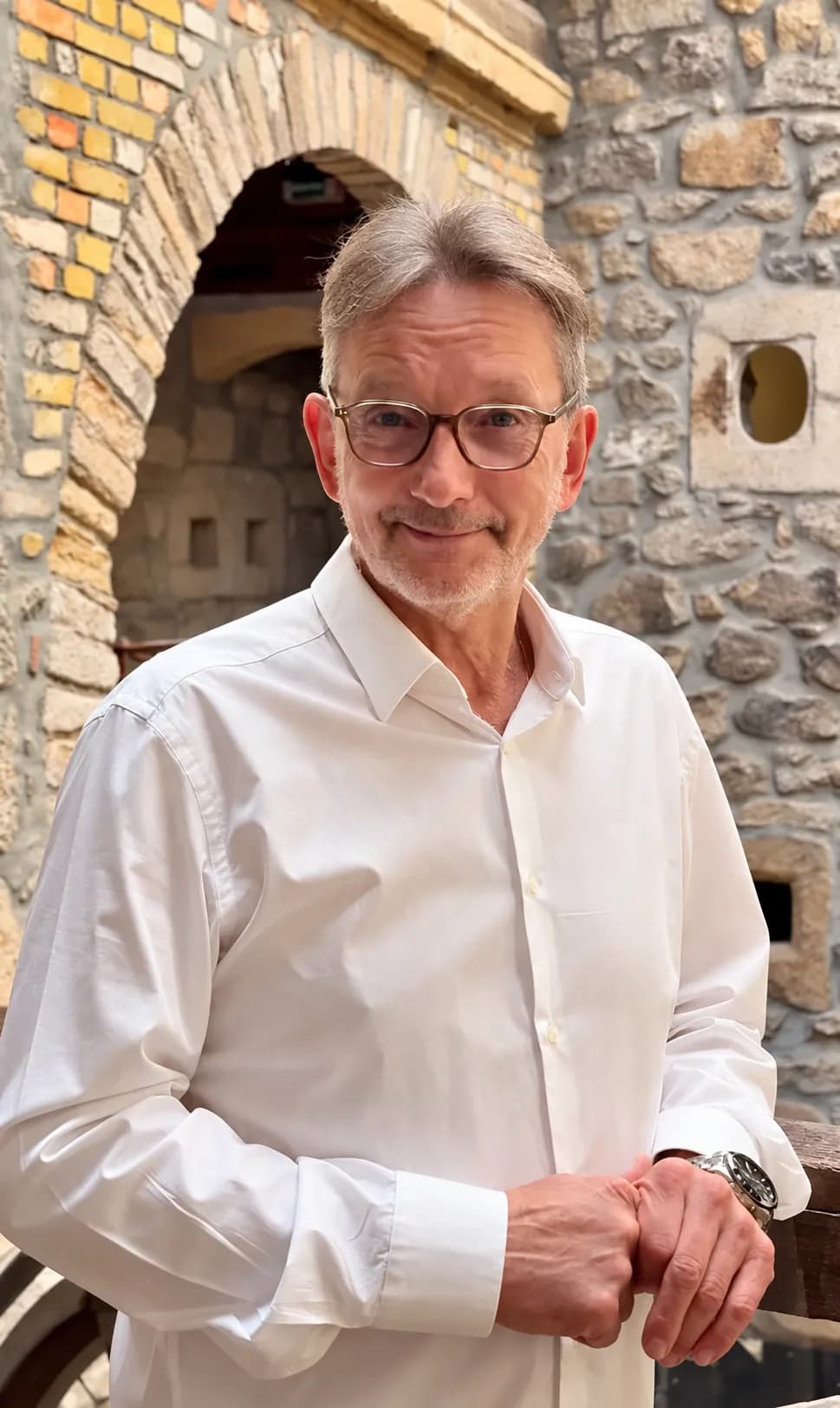 Pascal, fondateur du restaurant Aux Prisons à Montagny