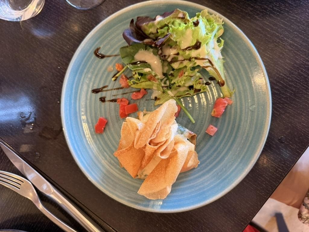 Aumônière chèvre & épinard