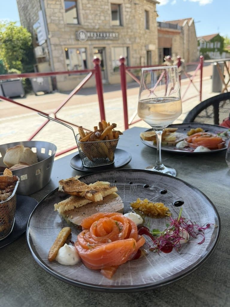 Duo foie gras & gravlax de saumon