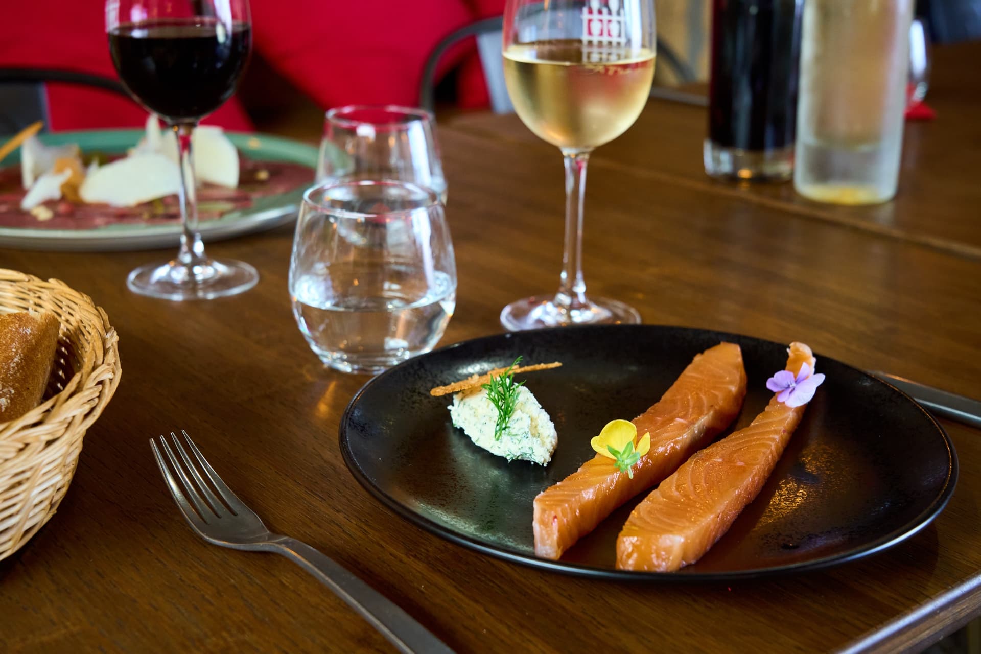 Gravlax de saumon à l’aneth