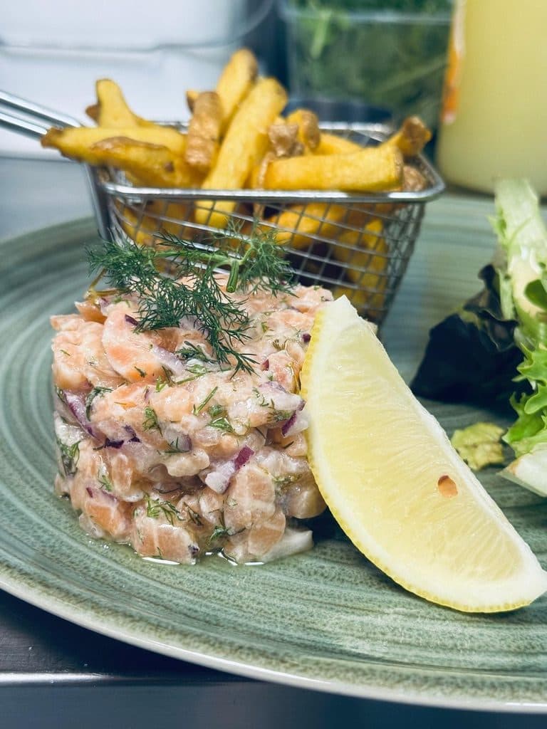 Tartare de saumon