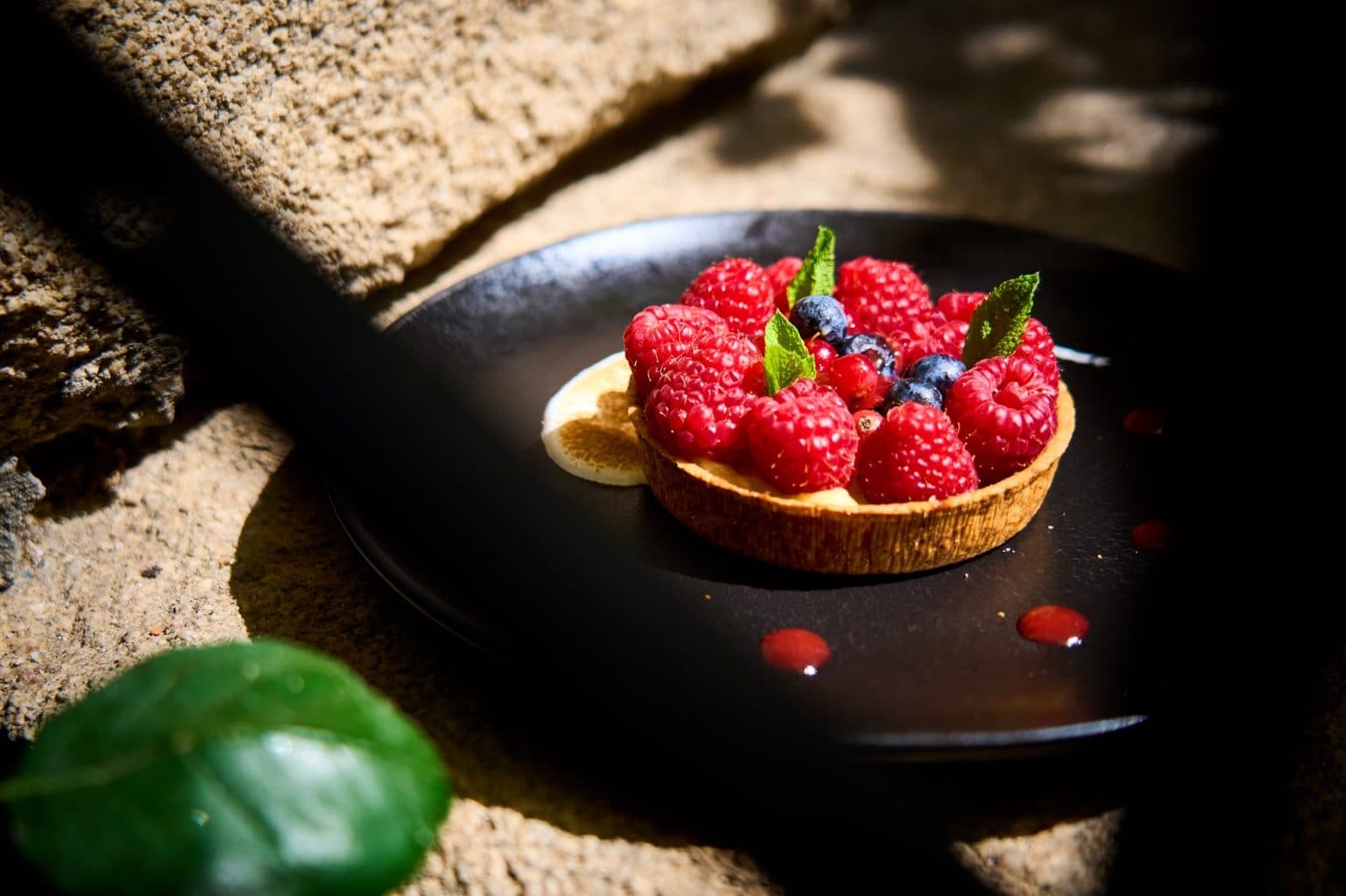 Tarte aux fruits rouges